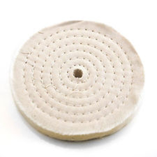 Cotton Wheel 4 x 1/4